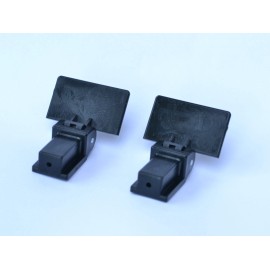 Numark Lid hinges for turntables - Pair of hinges fits Numark Pro TT-1 & TT-2