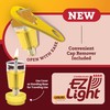 OHR CANDLES Pre - Filled Menorah Oil Cup Candles, Hanukkah