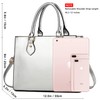 CHICAROUSAL Crossbody Purses and Handbags for Women PU Leather Tote