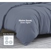 MistyMorning Plain Duvet Cover sets, Soft & Premium quality Bedding