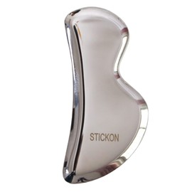 JustSun Gua Sha Scraper Soft Tissue Massage Tools Stainless Steel IASTM Tool for Spa Acupuncture Therapy Reduction Muscle Pain (Style 1)