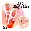 Lip Oil Magic Kiss Beauty Gloss Labial Brillo Aroma 1pz