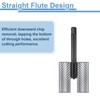 sourcing map Straight Flute Thread Tap, M14 x 1.5 Metric