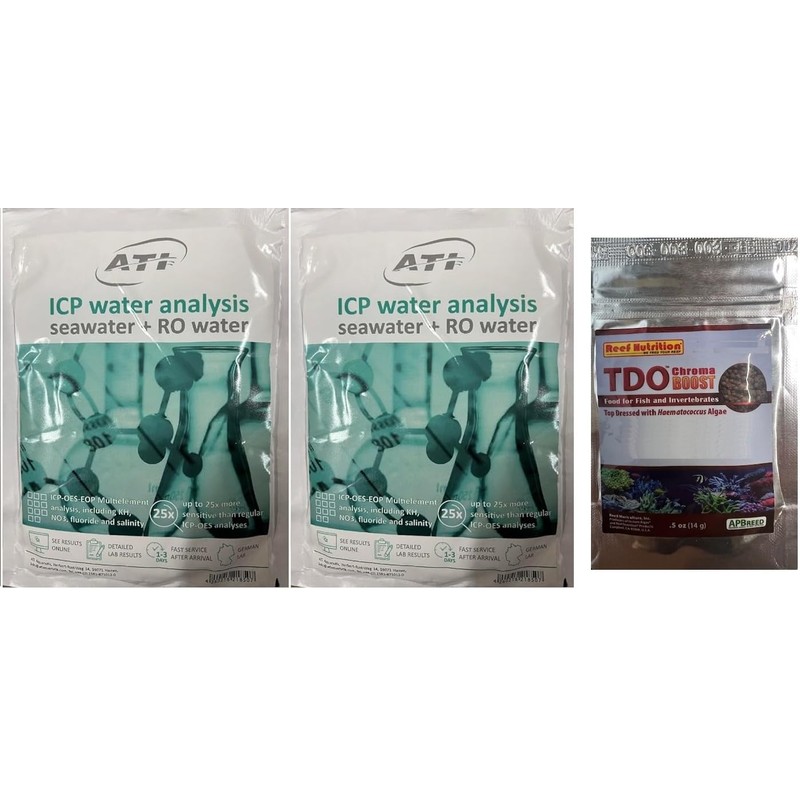 Essentials Pro ATI ICP-OES Complete Saltwater Water Test Kit with