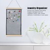 Earrings Jewelry Rack Mesh Cloth Large Capacity Storage Wall Mounted