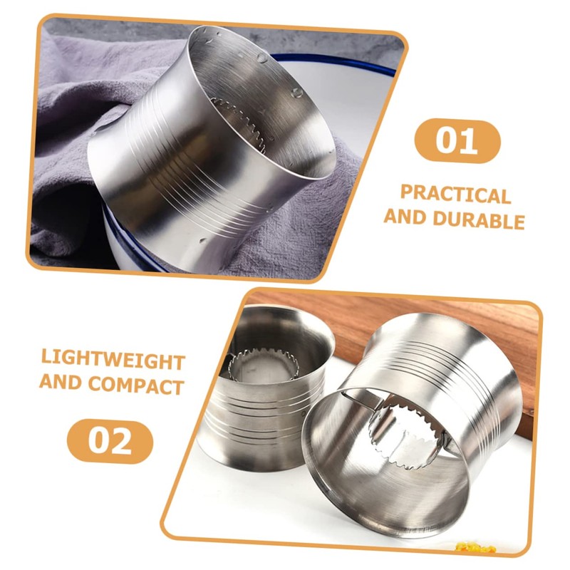 Alipis Stainless Steel Corn Shaver Set Pcs Corn Stripper Peeler