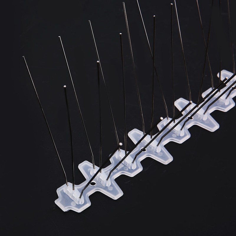 10Pcs 30cm Stainless Steel Anti Bird Spike Outdoor Bird Repellent