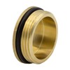 VARIOSAN Plug 16478, 1 1/2 inch male thread, brass, 30