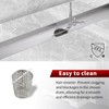 Sharp-tec 32 inch Linear Shower Drain, Brushed Rectangular Floor Drain,