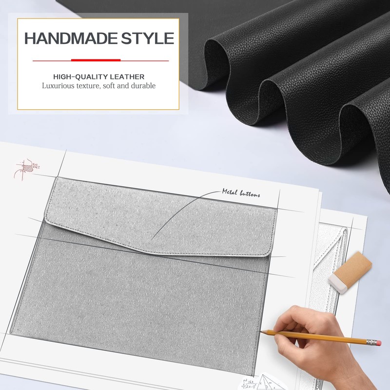 Skycase Document Bag A4, Document Pockets, PU Leather, Business File