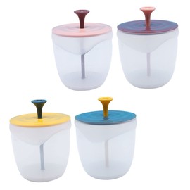 AUTSUPPL Herramientas De 4 Mini Burbujeador De Leche Batidor Dispositivo De Facial Limpiadora Facial                                                  