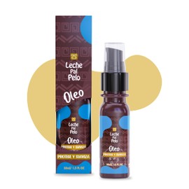 Leche Pal Pelo Repair Serum with Shea Butter, Macadamia, Argan & Coconut - Split Ends- Frizzy & Damaged Hair - 1.2 fl. oz