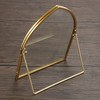 JUXYES 5x7 Inch Tabletop Double Glass Frame for Pressed Flowers,