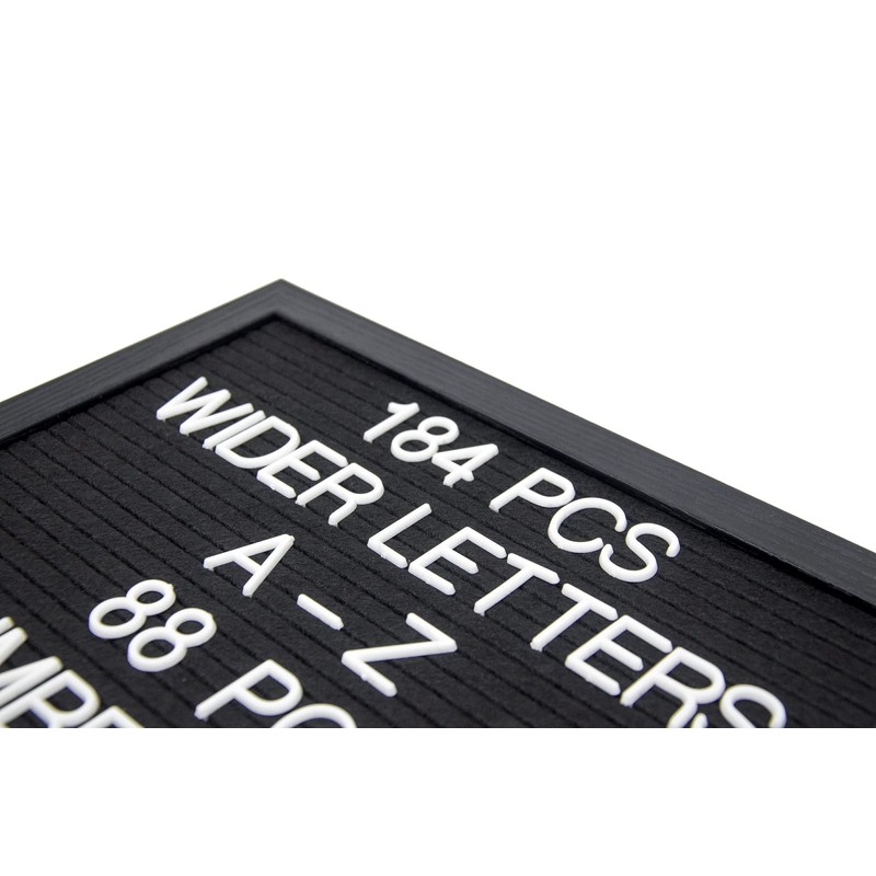 G GAMIT Felt Letter Board Letters Set, 306pcs 1inch Wider