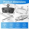 Brake Pads Bicycle Disc Brake for SRAM DB8-2 Pairs Disc