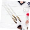 Baluue 10pcs Angled Concealer Brushes Eye Makeup Brushes for Smooth