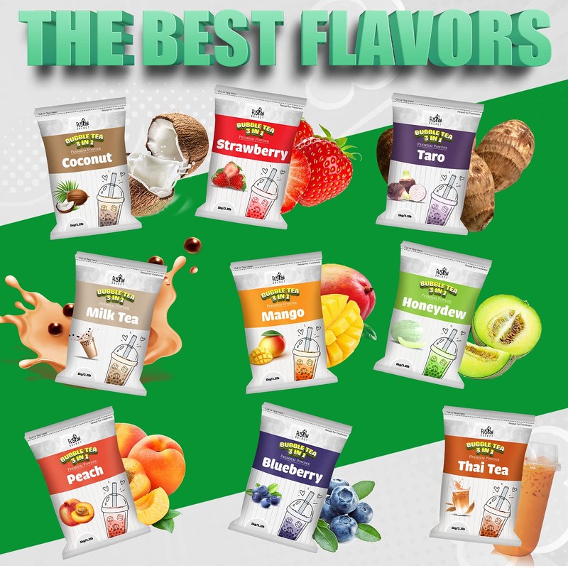 Fusion Select 2.2lb Lychee Tea Powder Flavored-3-in-1 Drink Powder with
