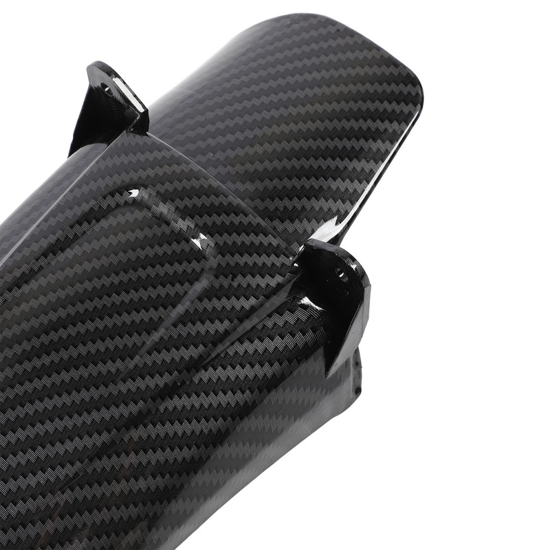 Motorcycle Rear Mudguard Carbon Fiber Pattern Wheel Tire Splash Proof