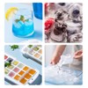 Ninyoon 1 Second Release Ice Cube Tray with Lid and
