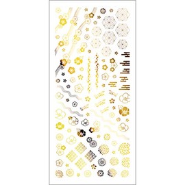 TSUMEKIRA Foil Japanese Pattern Gold Nail Sticker