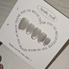 Yeongrong Glass Bead [Handmade Nail Tip] Emily Nail - Long