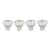 4PCS MR11 12LED Light Bulb 2W 300LM Spot Light Bulb