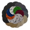 40PCS 75mm Round Sanding Discs, Hook and Loop 600/1000/1500/2000/3000/4000/5000/7000 Mixed