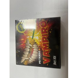 Petardo Vapiro come Raudo F1 Capodanno Confezione da 20 pz, Multicolore, S