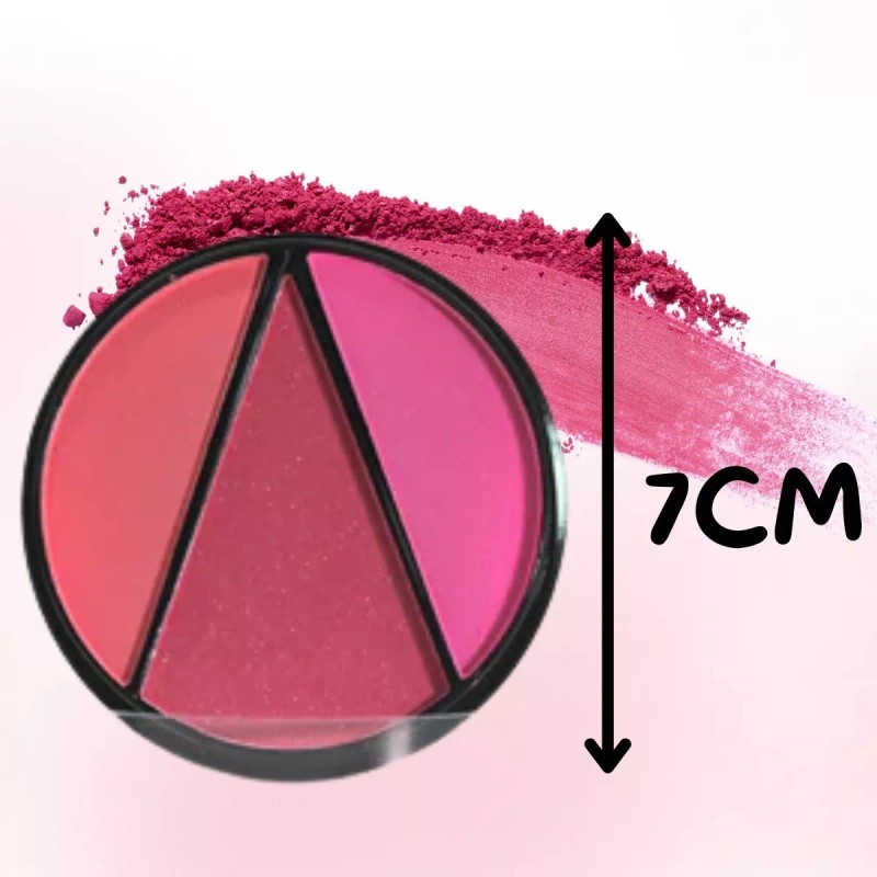 Universo en Linea Rubor Contorno Maquillaje Paleta Rostro Blush Belleza