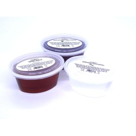 Harvest Set Of 3 Aroma Gel Melts™ BLACK RASPBERRY VANILA, CREAMY VANILLA, AND WARM VANILLA SUGAR Gel Wax For Warmers And Burners By The Gel Candle Company PEEL, MELT AND ENJOY
