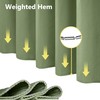PILOTSHARK No Hook Waffle Weave Shower Curtain Set with Snap-in