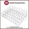 Casafield 40 Slot Acrylic Lipstick & Makeup Organizer - Cosmetic