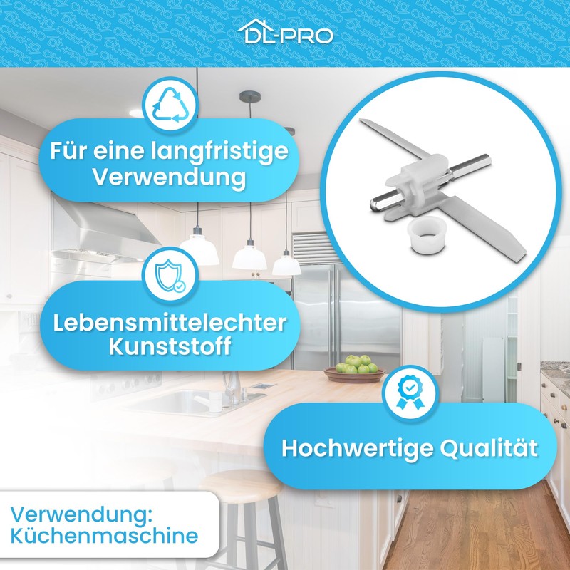 DL-pro Driver 155 mm Suitable for Bosch MUM5 MUMS MUMV