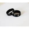 Black Stainless Steel One Piece Ring Anime Rings for Men
