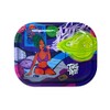 Trippy Nights Metal Rolling Tray - 7" x 5" -