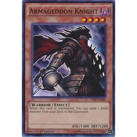 Yu-Gi-Oh! - Armageddon Knight (THSF-EN035) - The Secret Forces - 1st Edition - Super Rare