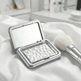 Face Highlighter Palette, Shimmer Glitter Bronzer Makeup, Pealen White Face Body Cheek Glitter Diamond, High Pigment Shiny Powder, Durable Makeup Powder