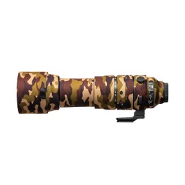 easyCover Neoprene Lens Oak Lens Protection Compatible with Sigma 150-600mm F5-6.3 DG DN OS Sports (Sony E) Brown camouflage