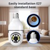 Ease Life 1-5X Lot 1080P E27 Light Bulb Security Camera