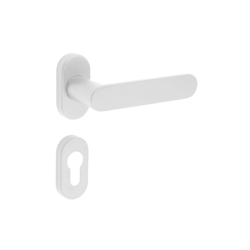Gedotec Narrow Frame Handle Set Aluminium 1 Set Door Handle