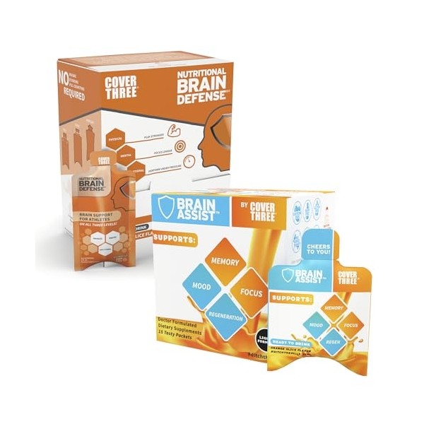 Brain Assist + Brain Defense | Support Focus, Memory, Clarity,