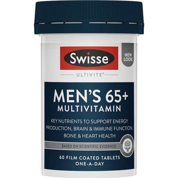 Swisse Mens Multivitamin 65+