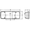 HELLA 2VP 003 567-111 Rearlight - left - für u.a.