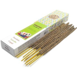LAMARE Vijayshree Natural Incense Sticks Positive Vibes - 12 Packs of 25g (Optimism and Health on All Levels)