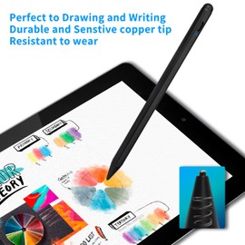Stylus Pens for Lenovo Yoga Tab Pencil, Evach Capacitive High Sensitivity Digital Pencil with 1.5mm Ultra Fine Tip Stylus Pencil for Lenovo Yoga Tab Pen, Dark Black