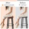 LYLNBYWK Bar Stool Covers Set of 4, Stool Covers Round