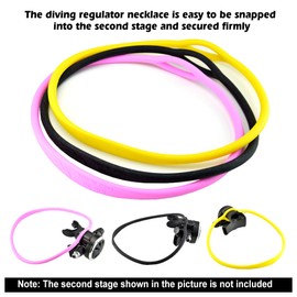 Scuba Diving Silicone Regulator Necklace Diving Regulator Holder Diving Accessories