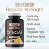 AquaOmega Regular Strength Omega-3 Fish Oil w/EPA and DHA -