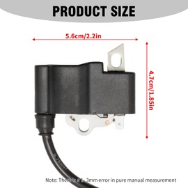 Vkinman 4134-400-1301 Ignition Coil, Replacement for Stihl FS120, 200, 250, 300, 350 FR350 Cut Off Saw, Replaces 4134 400 1301