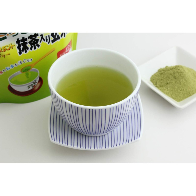 Juroen Quickly Melts Brown Rice Tea with Matcha, 1.5 oz